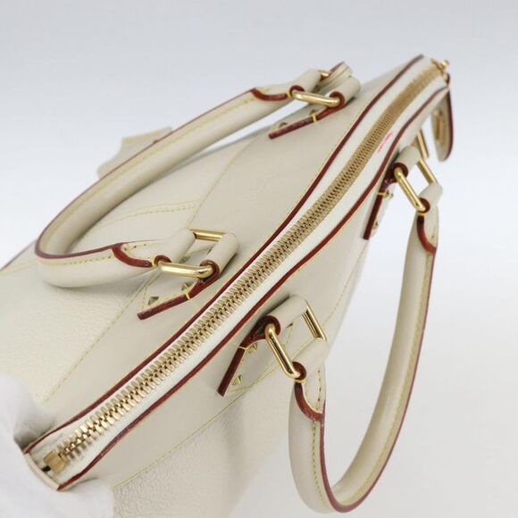 Louis Vuitton Suhali Lockit Handbag Leather White Leather Handbag - Picture 16 of 16